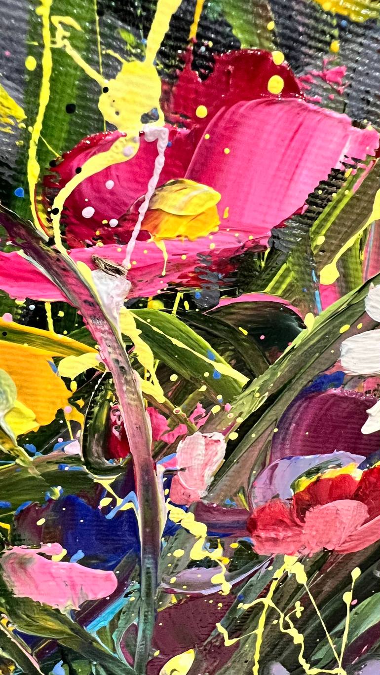Original Modern Floral Painting by Narinart Armgallery