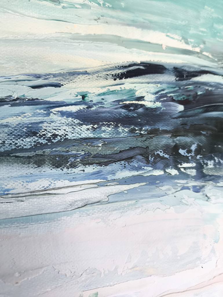 Original Impressionism Seascape Painting by Narinart Armgallery
