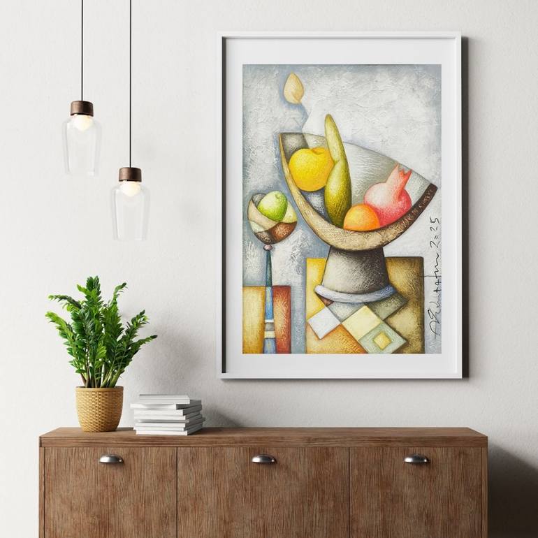 Original Abstract Still Life Painting by Narinart Armgallery