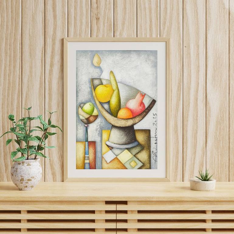Original Abstract Still Life Painting by Narinart Armgallery