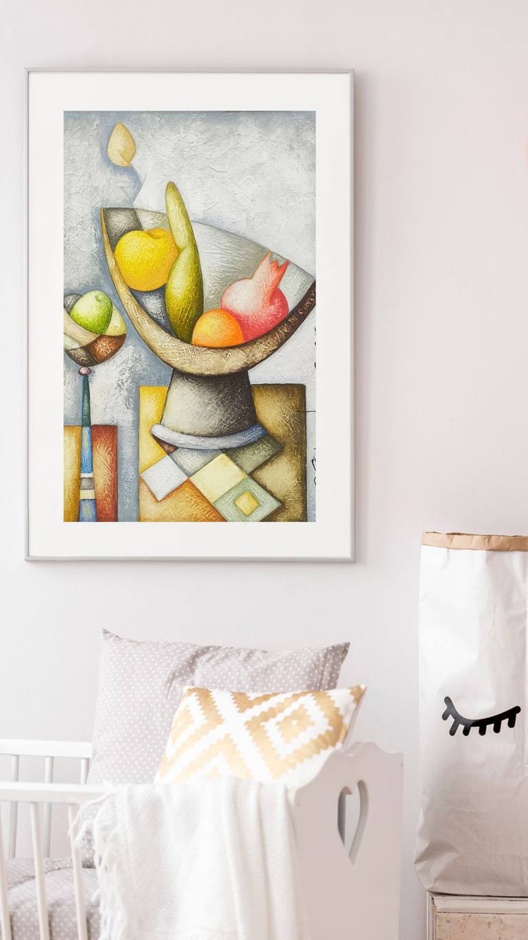 Original Abstract Still Life Painting by Narinart Armgallery