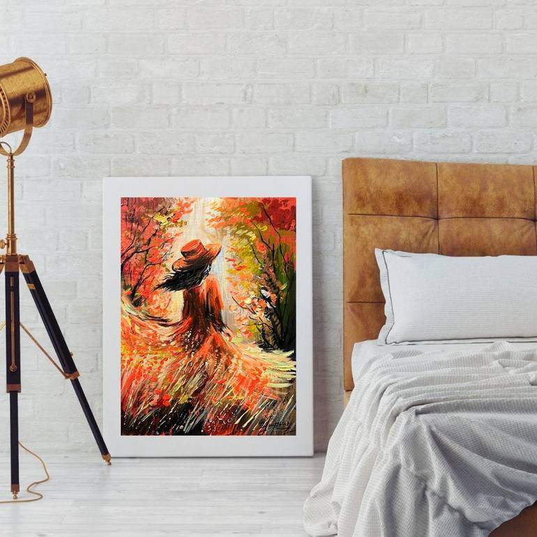 Original Modern Landscape Painting by Narinart Armgallery