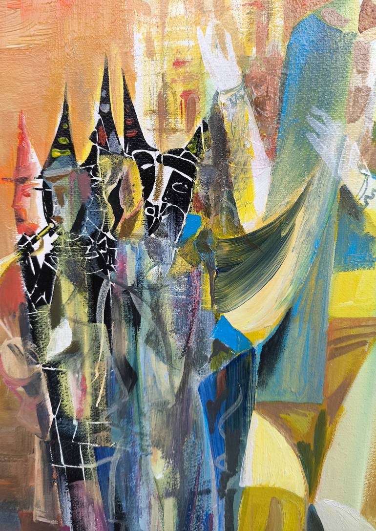 Original Abstract Performing Arts Painting by Narinart Armgallery