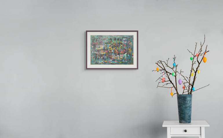 Original Abstract Music Painting by Narinart Armgallery