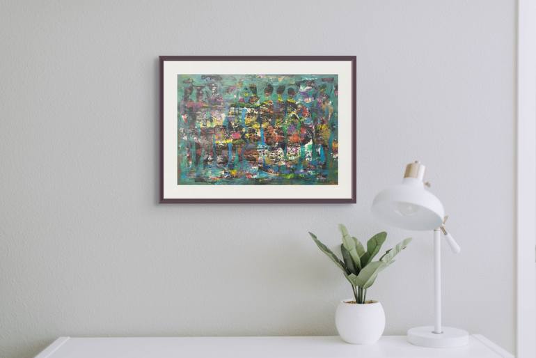 Original Abstract Music Painting by Narinart Armgallery