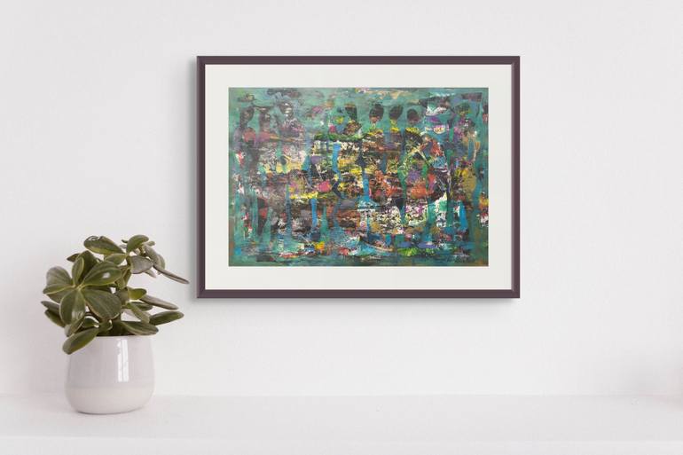 Original Abstract Music Painting by Narinart Armgallery