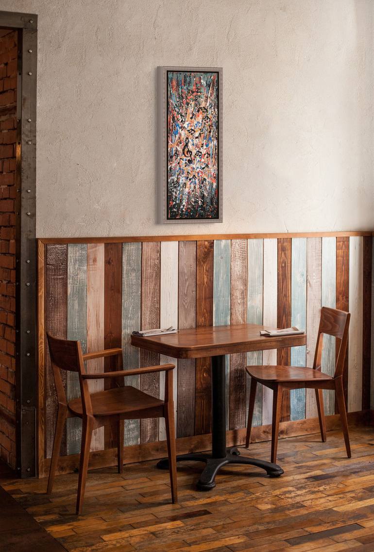 Original Abstract Music Painting by Narinart Armgallery