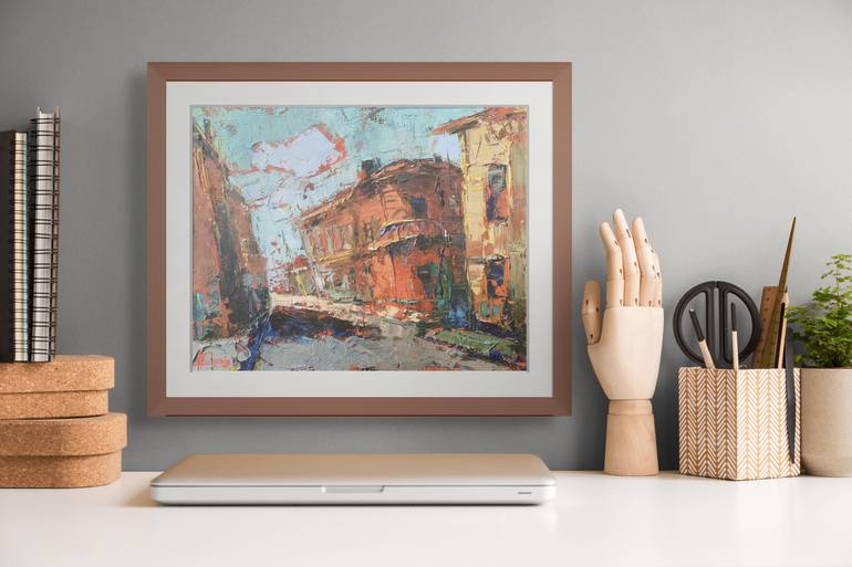 Original Impressionism Cities Painting by Narinart Armgallery