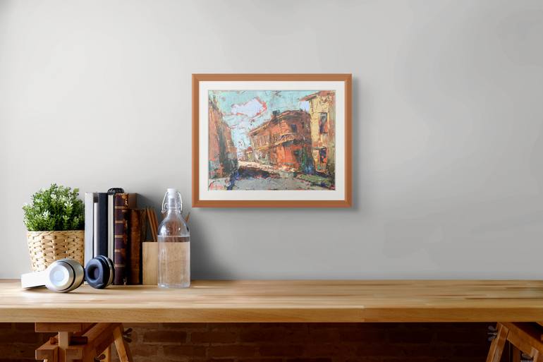Original Impressionism Cities Painting by Narinart Armgallery