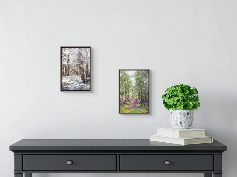 Original Impressionism Landscape Painting by Narinart Armgallery
