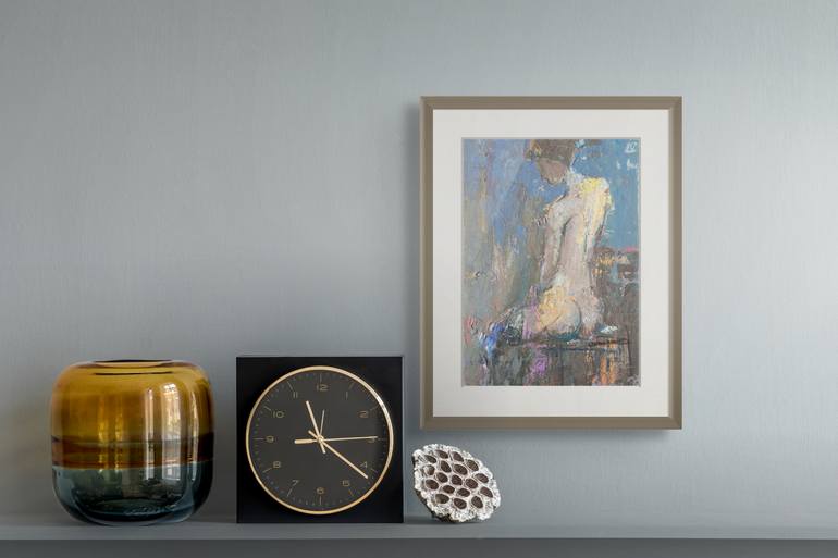 Original Impressionism Nude Painting by Narinart Armgallery