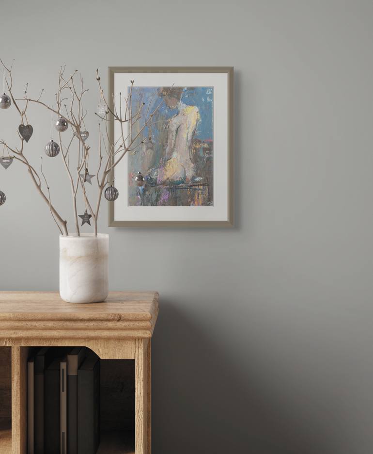 Original Impressionism Nude Painting by Narinart Armgallery