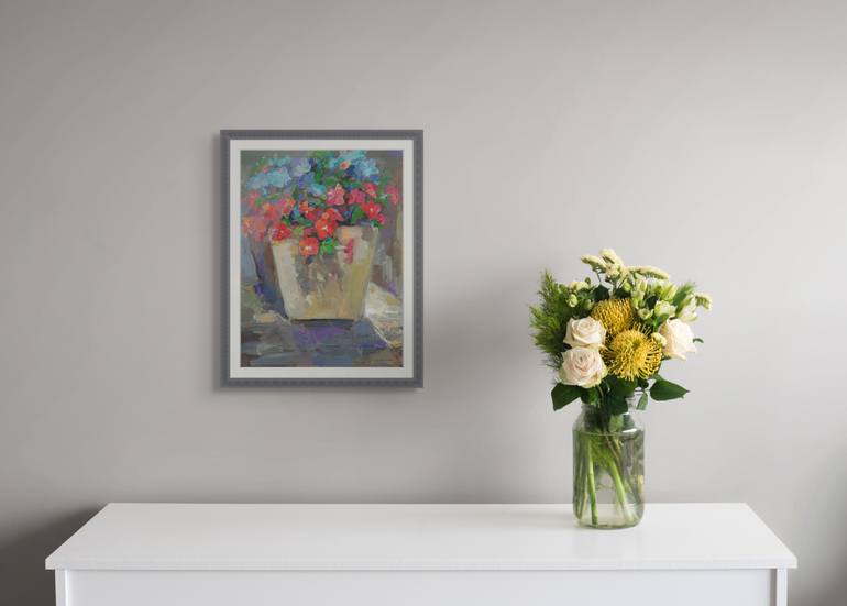 Original Impressionism Floral Painting by Narinart Armgallery