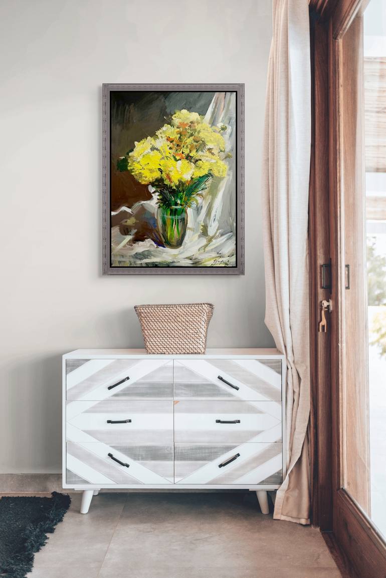 Original Abstract Still Life Painting by Narinart Armgallery