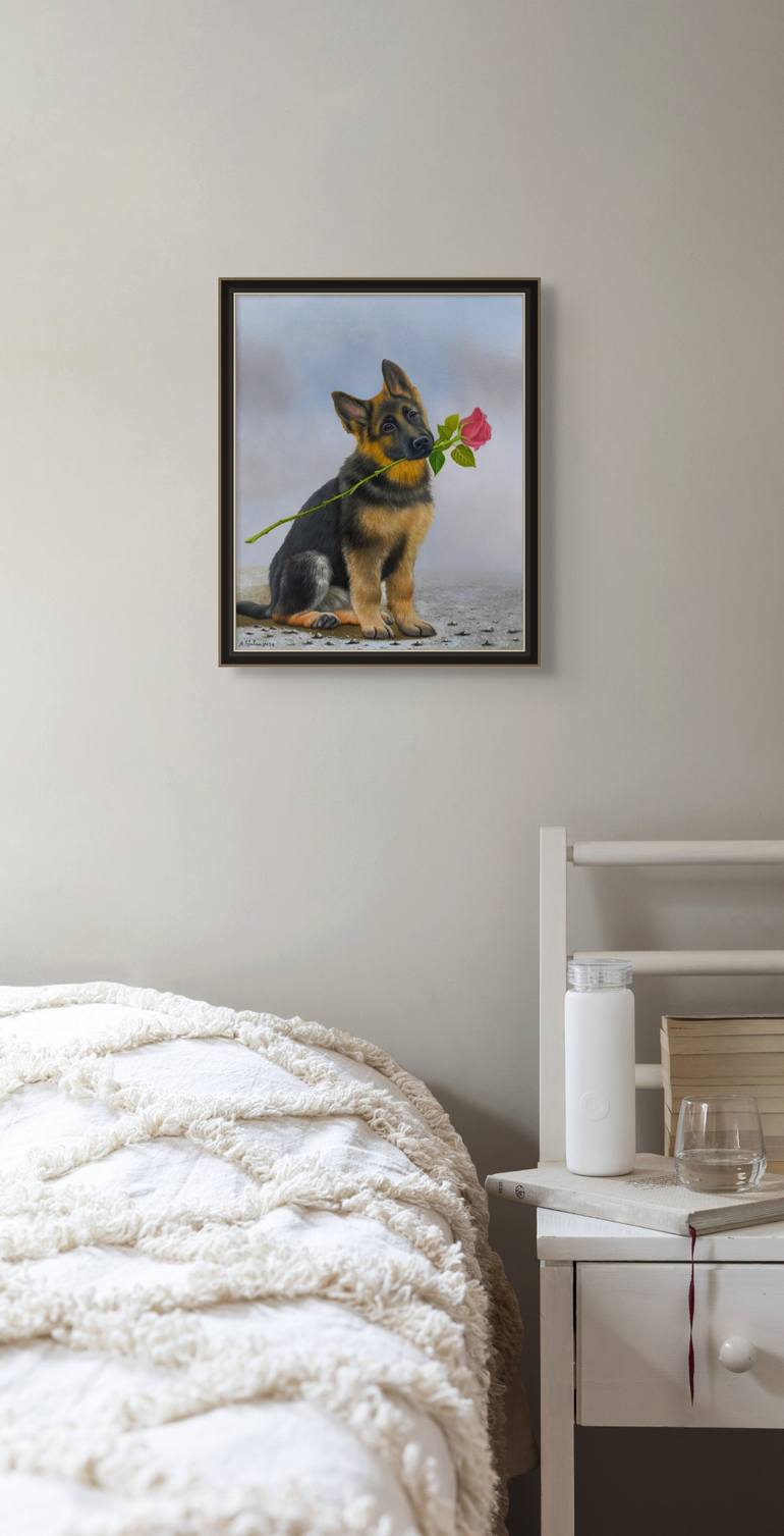 Original Photorealism Animal Painting by Narinart Armgallery