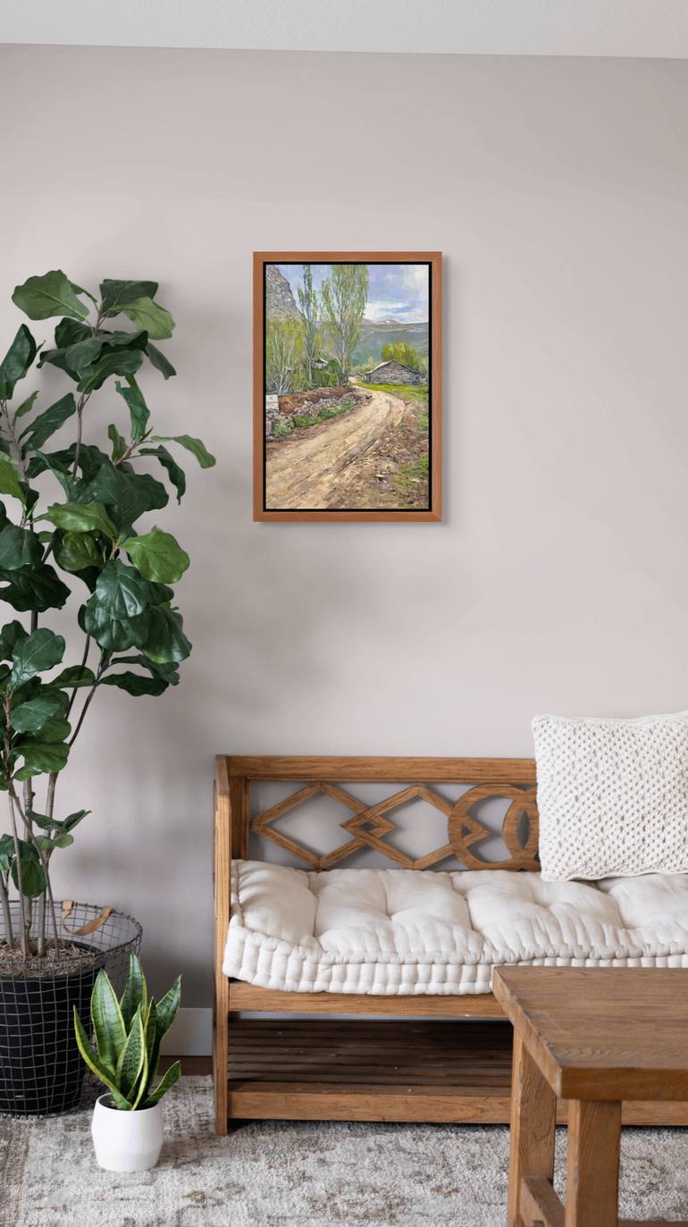 Original Impressionism Rural Life Painting by Narinart Armgallery