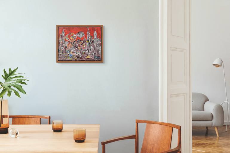 Original Abstract Music Painting by Narinart Armgallery