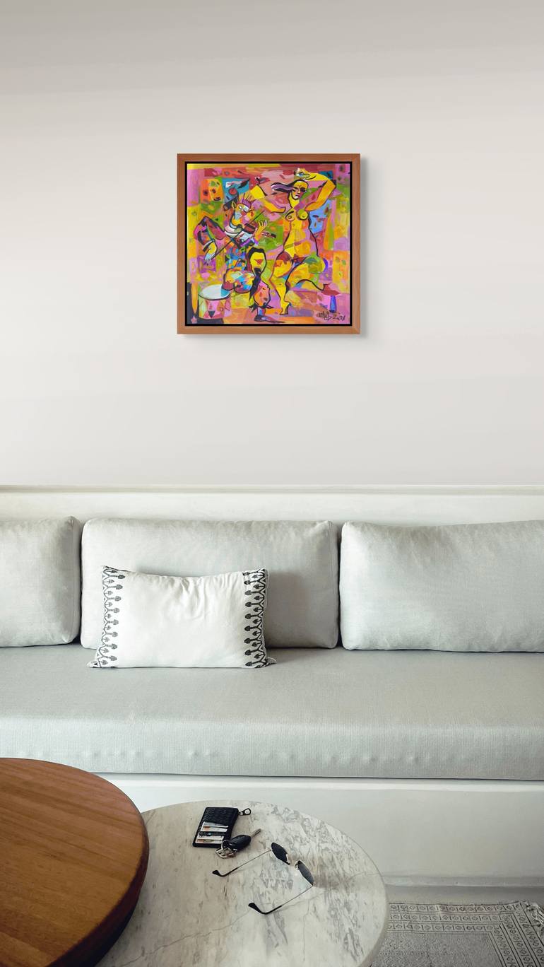 Original Abstract Music Painting by Narinart Armgallery