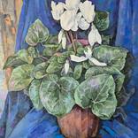 Aramayis Khlghatyan/Cyclamen in Terracotta by Narinart Armgallery
