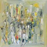 Vlas Ayvazyan/Yellow Green Composition by Narinart Armgallery