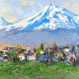 Sergey Arustamyan/The Village Beneath the Ararat by Narinart Armgallery