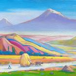 Samvel Atasunc/Harvest Beneath Ararat by Narinart Armgallery
