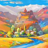 Hayk Miqayelyan/Village by the River by Narinart Armgallery