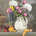 Gor Abrahamyan/Flowers in a White Jug by Narinart Armgallery