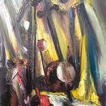 Vlas Ayvazyan/Still Life with Kamancha by Narinart Armgallery