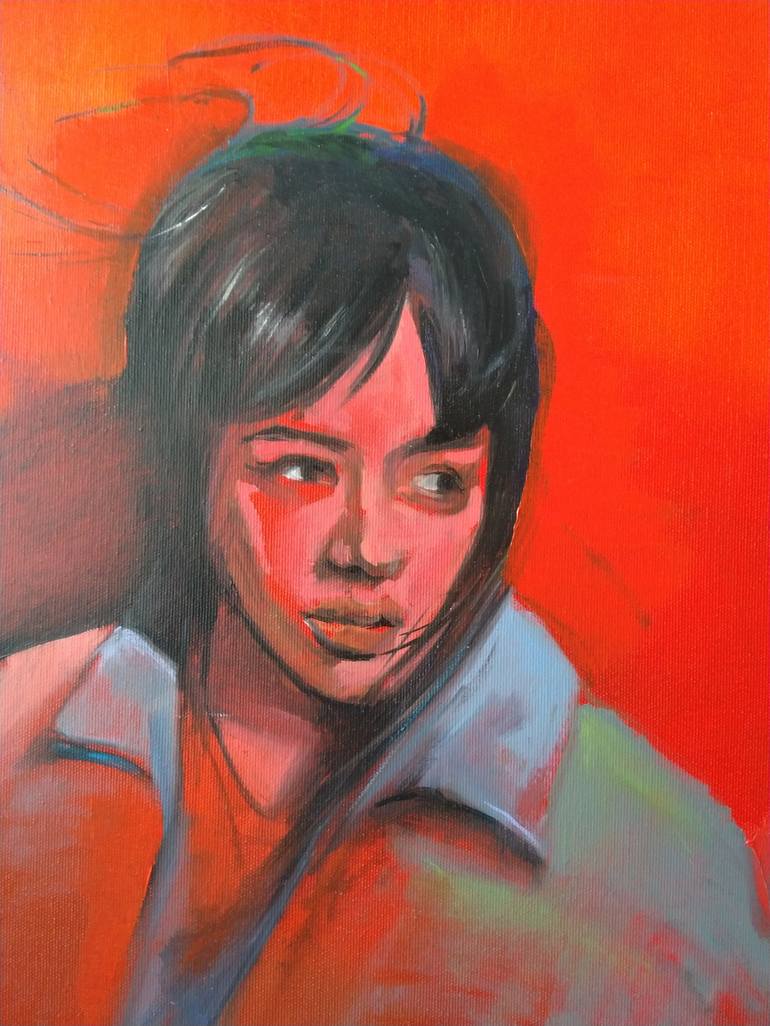 Original Portraiture People Painting by Narinart Armgallery