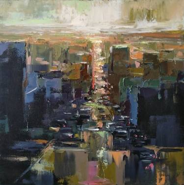 Original Impressionism Cities Paintings by Narinart Armgallery