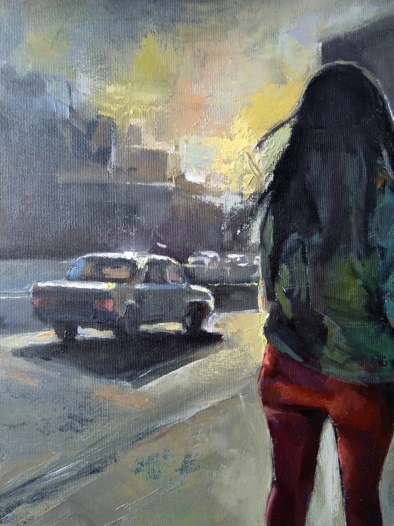 Original Impressionism Cities Painting by Narinart Armgallery