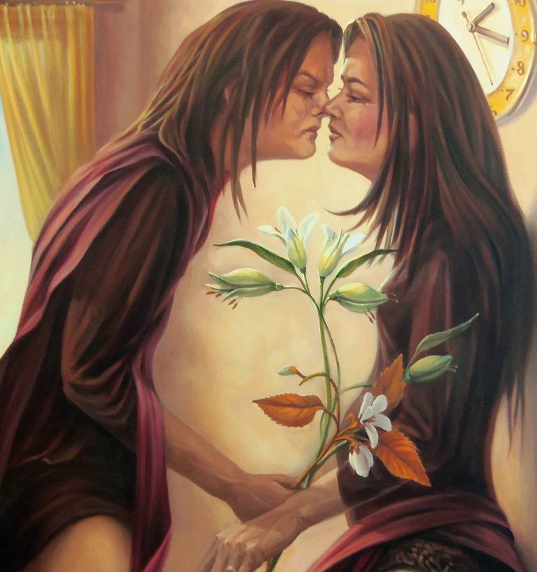 Original Love Painting by Narinart Armgallery