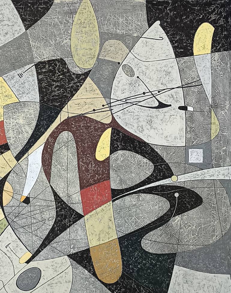 Original Abstract Painting by Narinart Armgallery