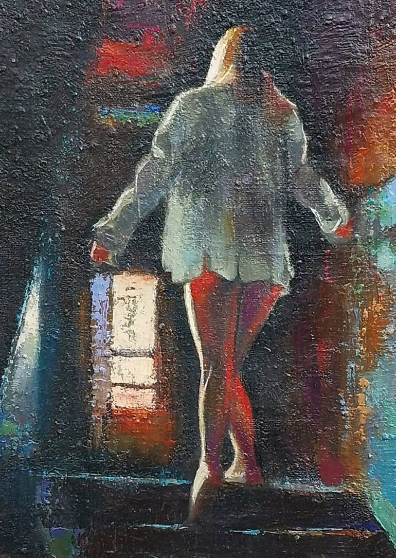 Original Impressionism Women Painting by Narinart Armgallery