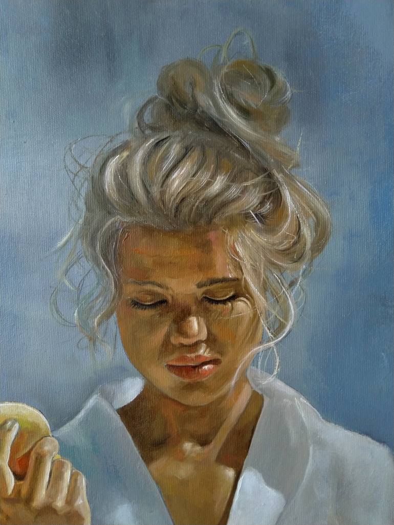 Original Portrait Painting by Narinart Armgallery