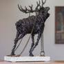 Artist - Karen A.
Size - 37x25x12cm
Medium - Iron, travertine
Subject - Animal