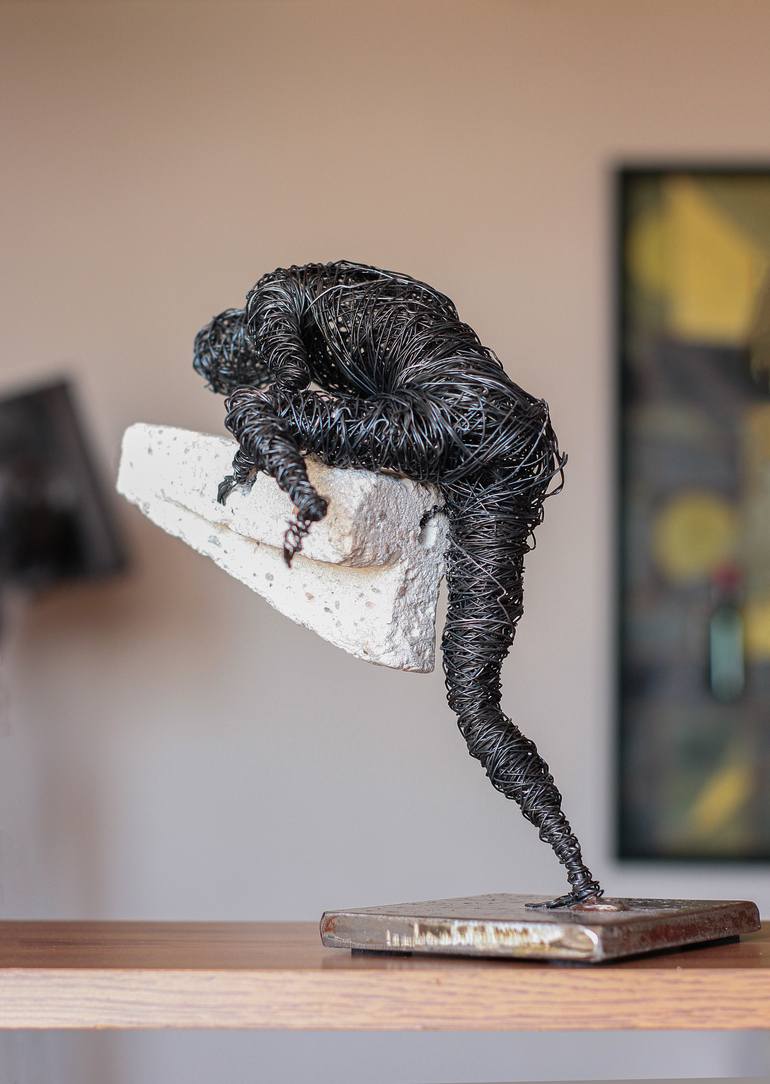 Original Abstract People Sculpture by Narinart Armgallery