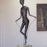 Artist - Karen A.
Size - 47x23x10cm
Medium - Iron, concrete
Subject - People