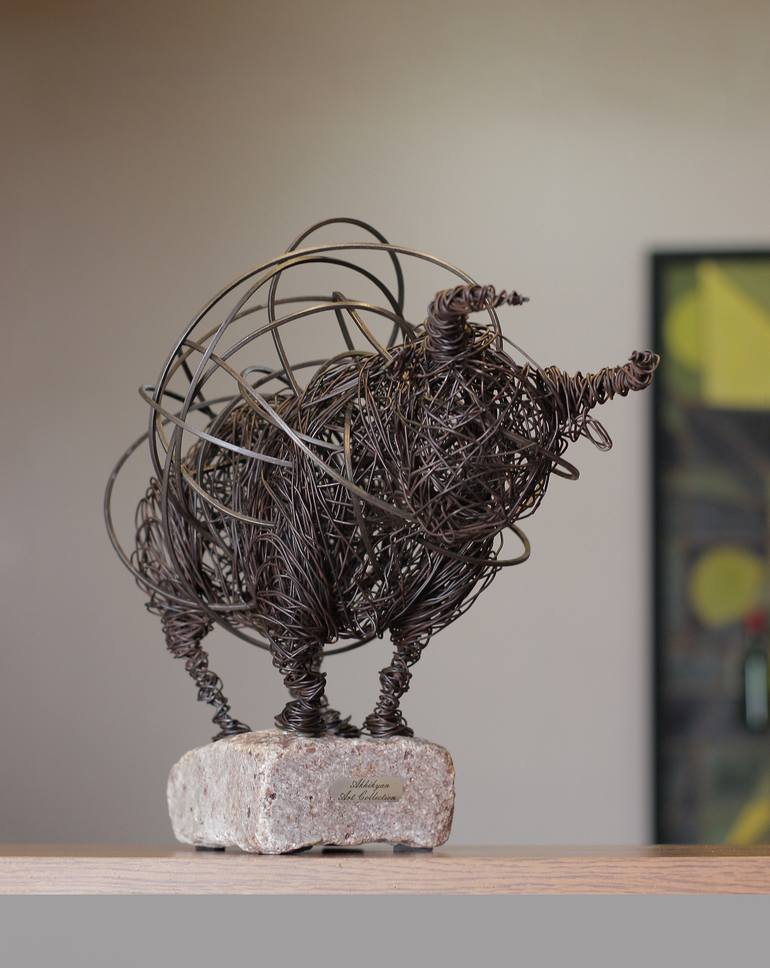 Original Abstract Animal Sculpture by Narinart Armgallery