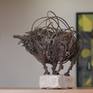 Artist - Karen A.
Size - 41x41x18cm
Medium - Iron, tufa
Subject - Animal
Styles - Abstract