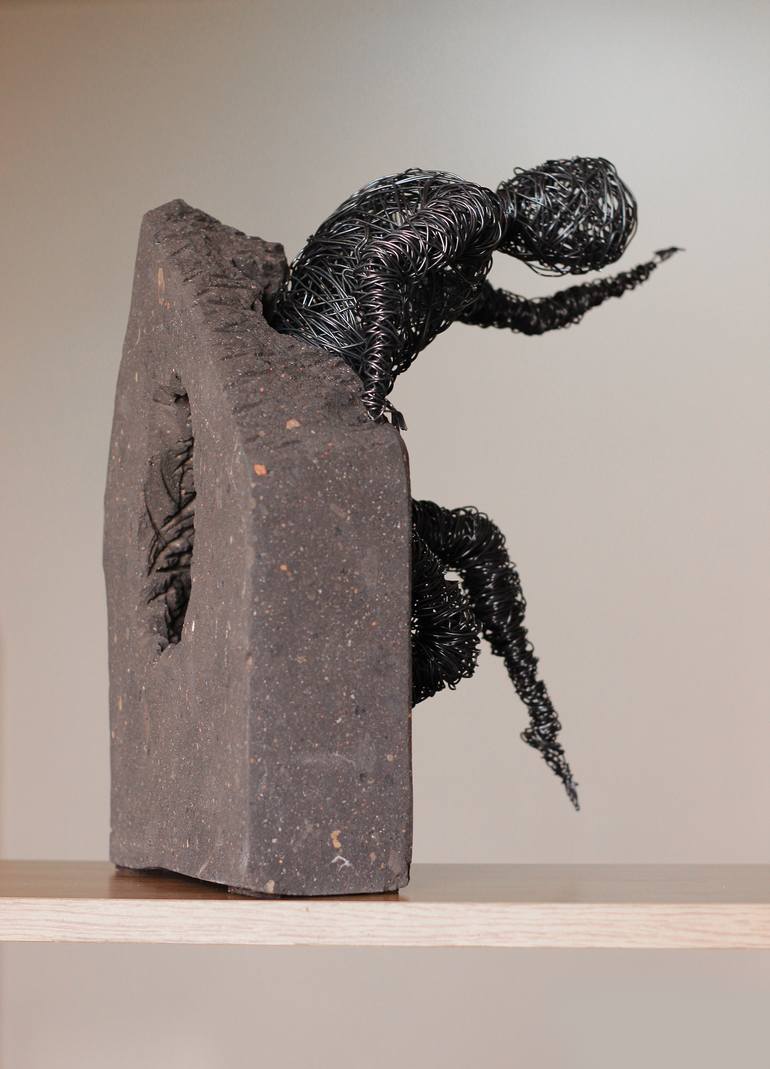 Original Abstract People Sculpture by Narinart Armgallery