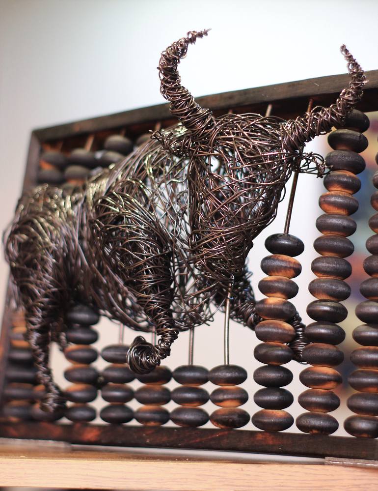 Original Abstract Animal Sculpture by Narinart Armgallery