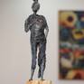 Artist - Karen A.
Size - 44x11x10cm
Medium - Iron, travertine
Subject - People
Styles - Abstract, figurative, modern