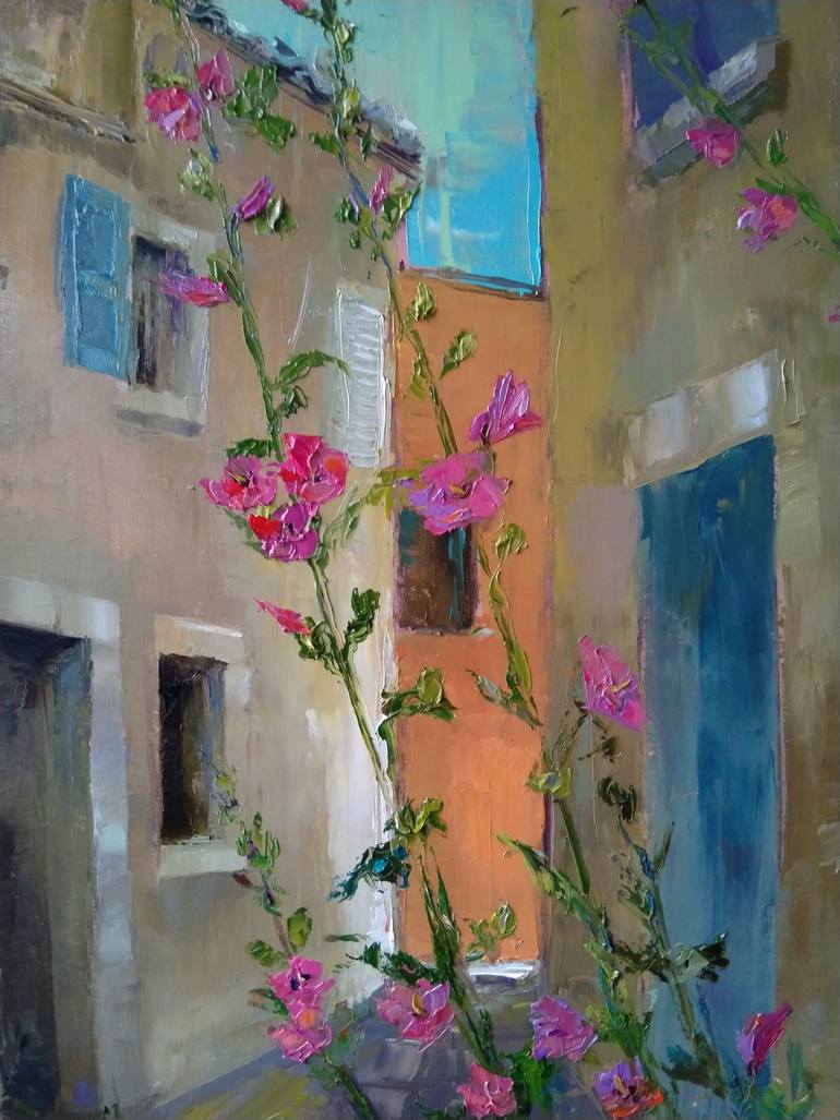 Original Impressionism Landscape Painting by Narinart Armgallery