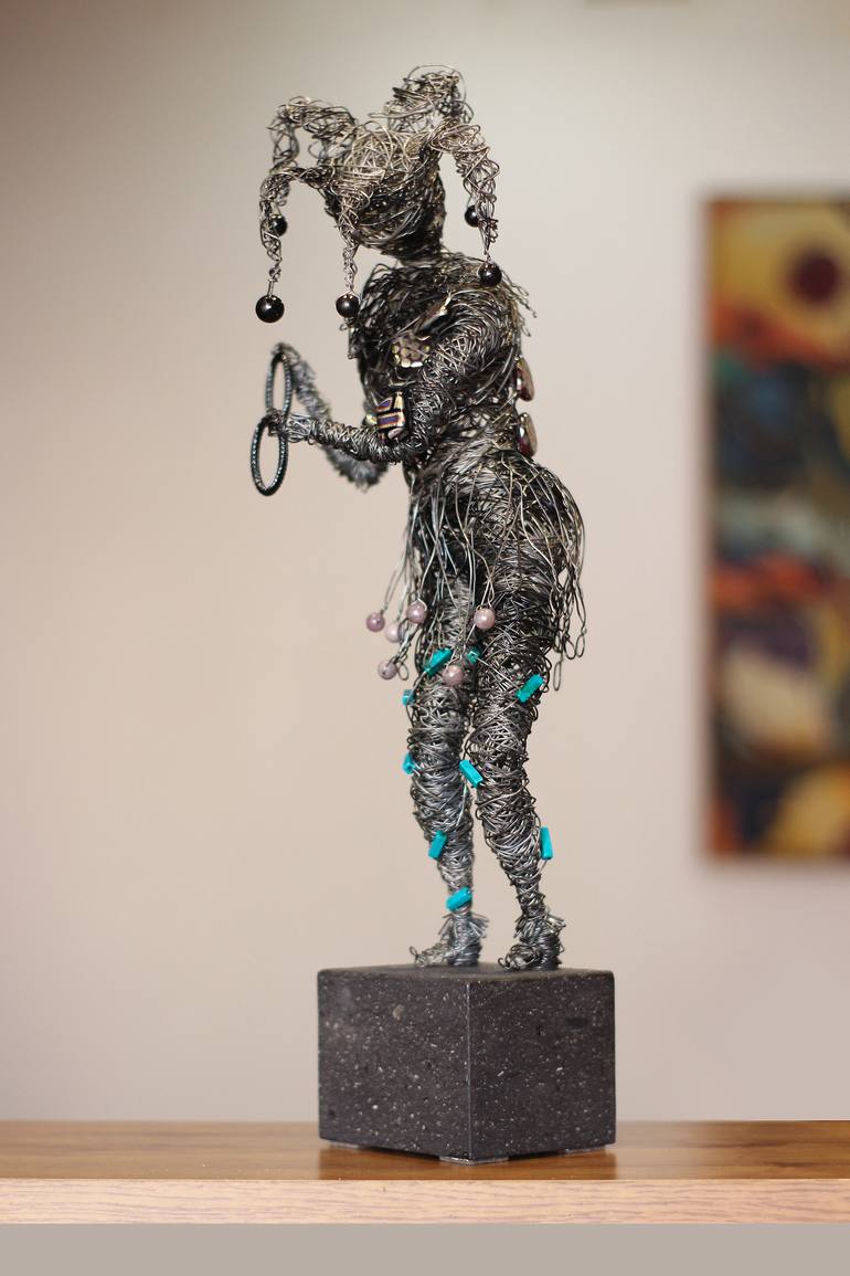 Original Abstract People Sculpture by Narinart Armgallery