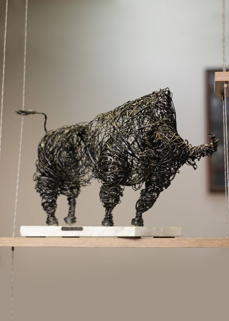 Original Abstract Animal Sculpture by Narinart Armgallery