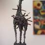 Artist - Karen A.
Size - 58x24x34cm
Medium - Iron, tufa
Subject - Animal
Styles - Abstract, figurative, modern