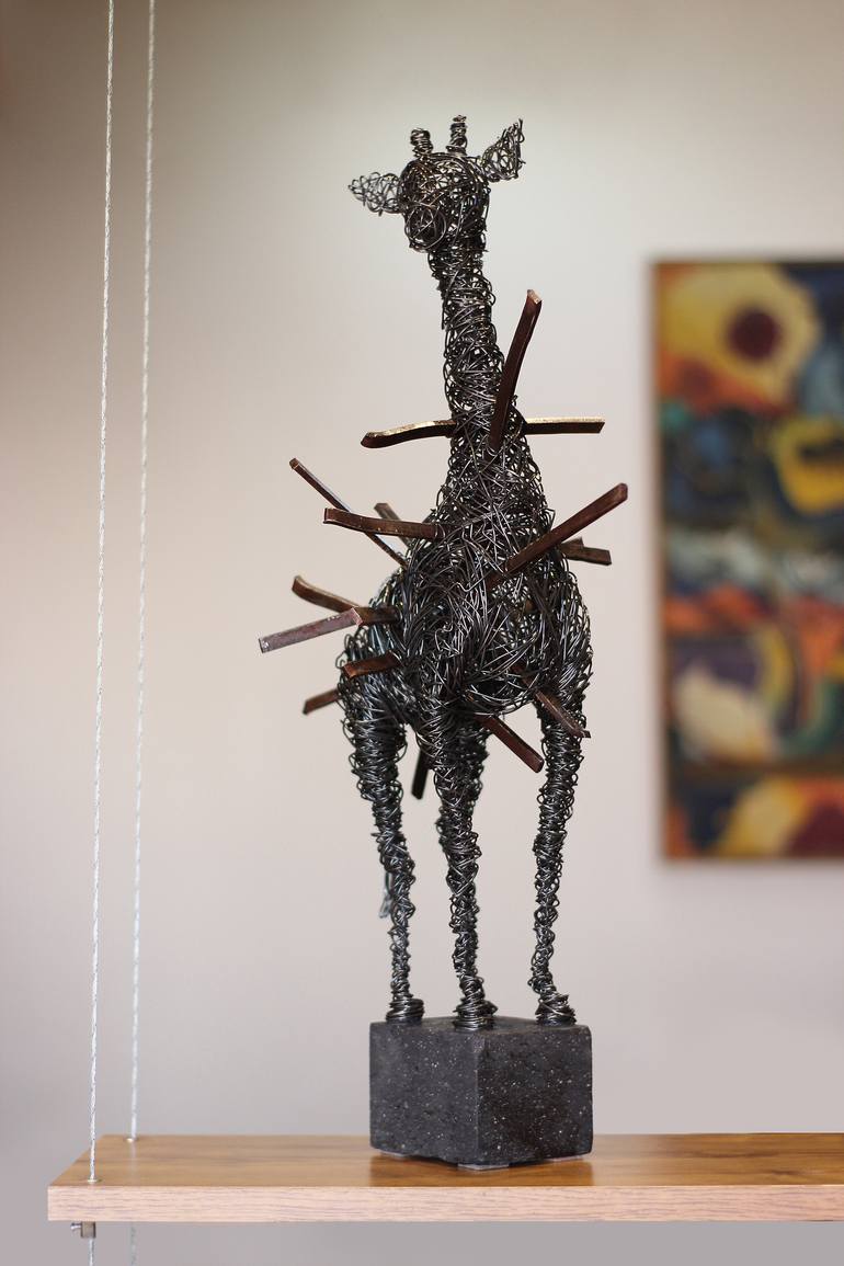 Original Abstract Animal Sculpture by Narinart Armgallery