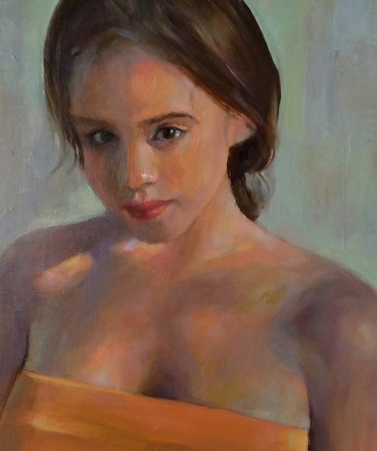 Original Figurative People Painting by Narinart Armgallery